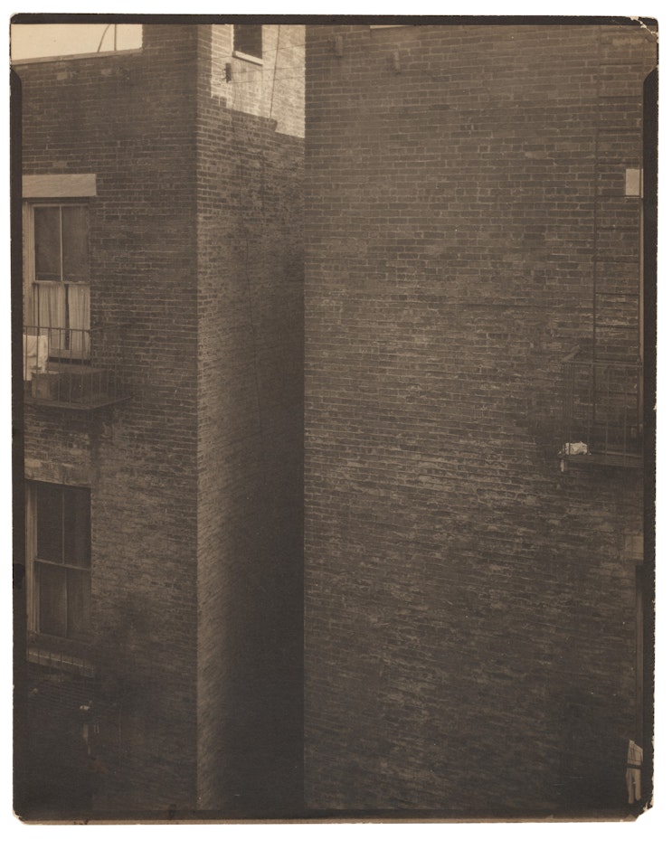 Bricks (West 86th Street), New York by Edward Steichen