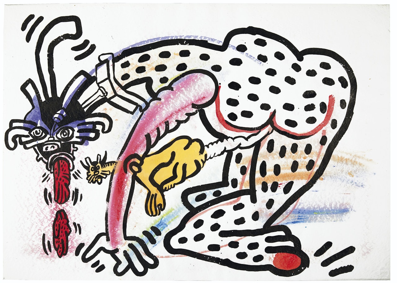 Untitled (#11) by Keith Haring