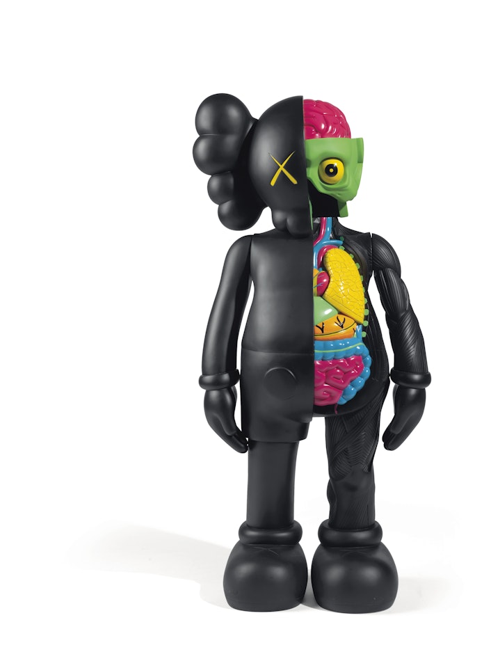 FOUR-FOOT DISSECTED COMPANION by Kaws
