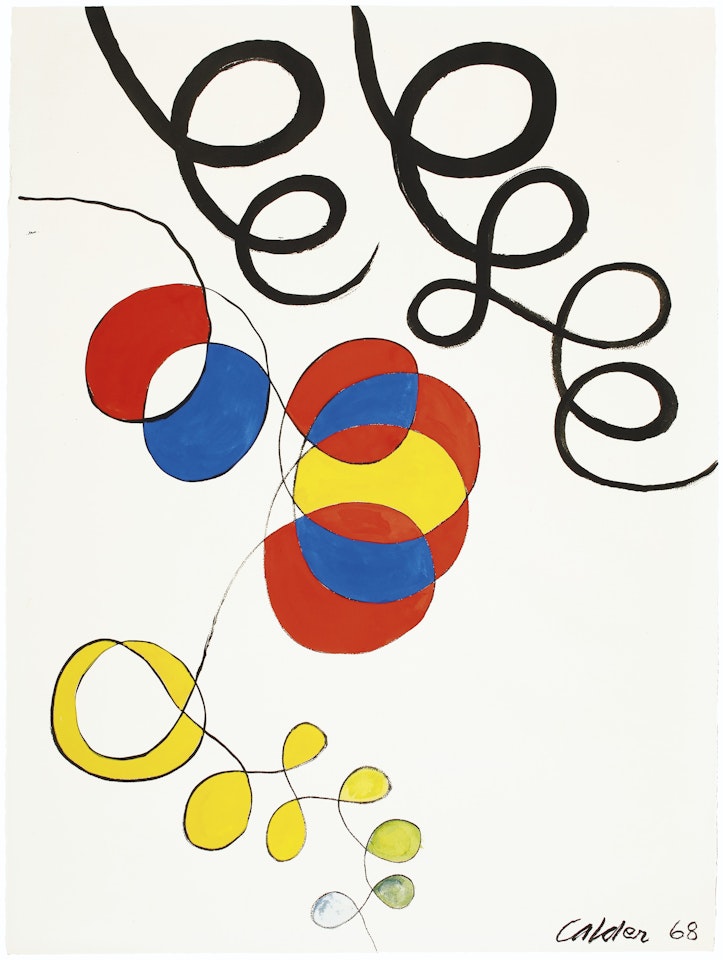 Descending Loops by Alexander Calder