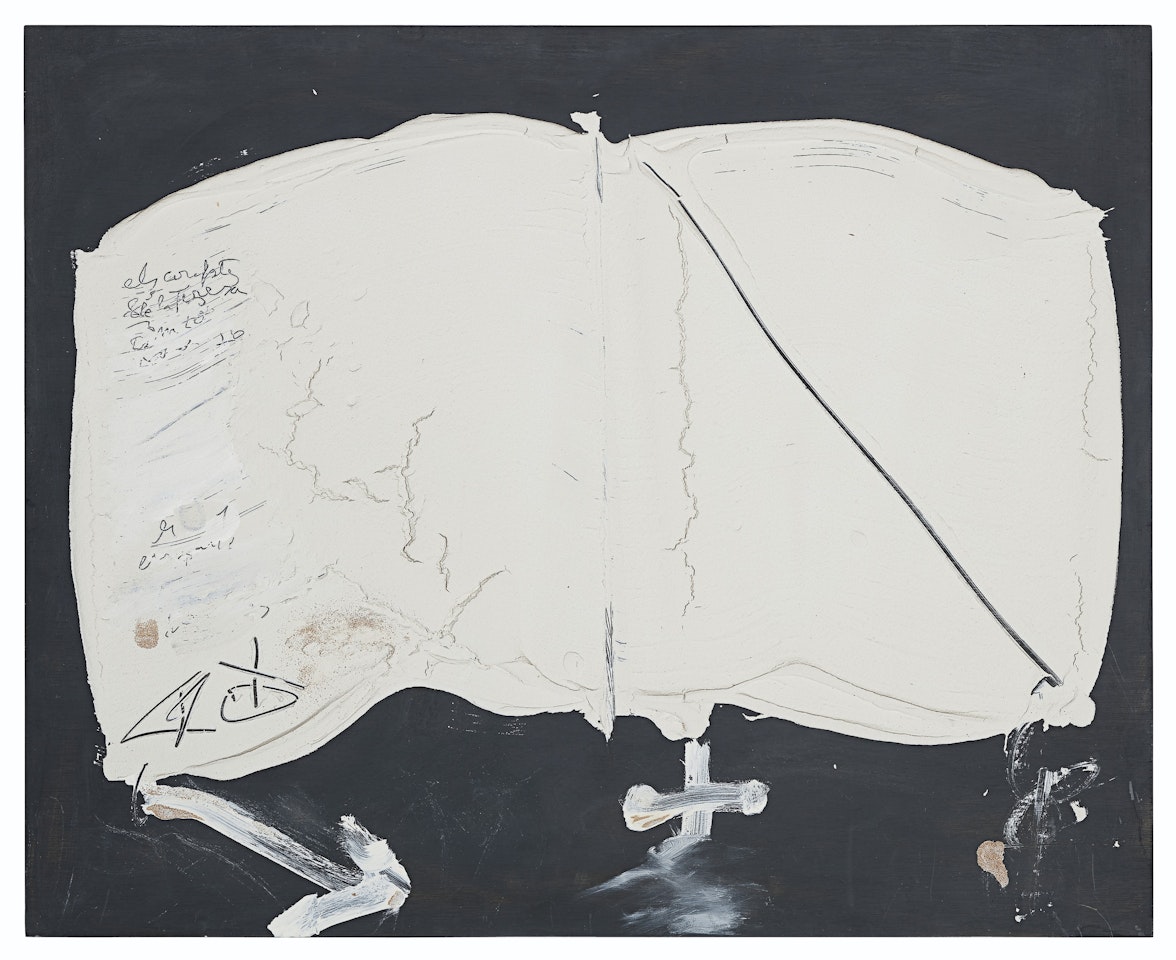 Llibre blanc by Antoni Tapies