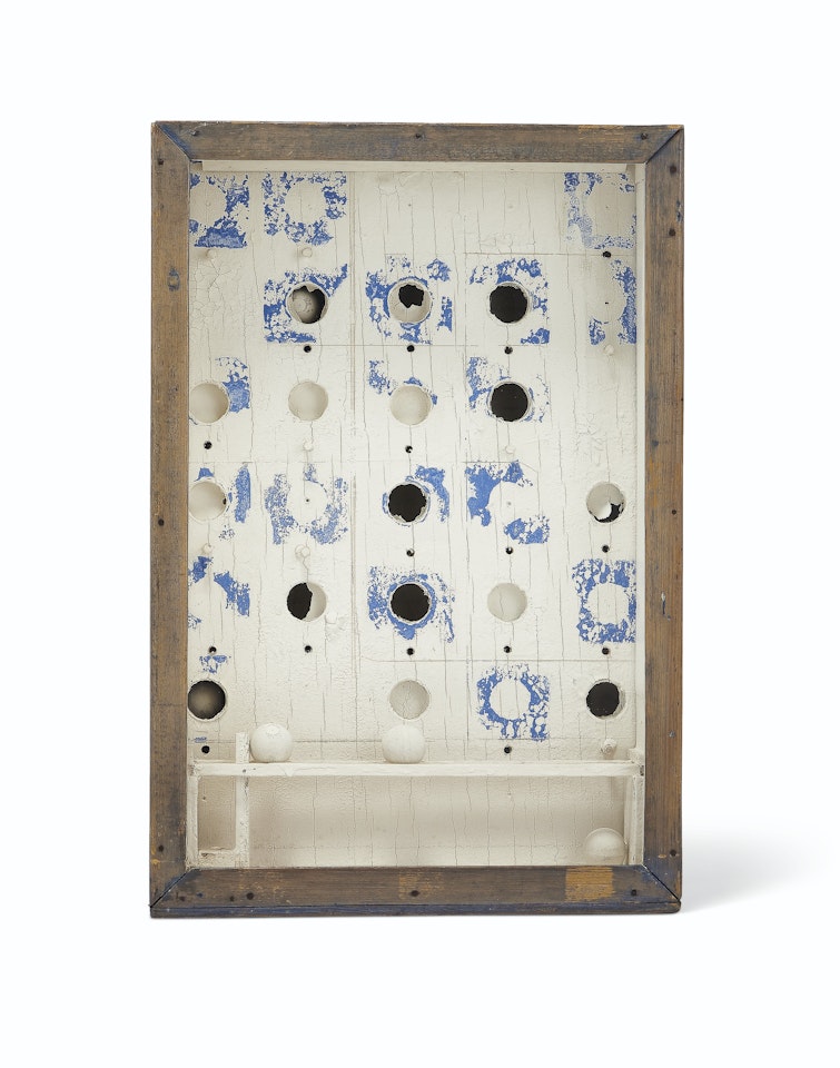Untitled (Dovecote pour Julie Jeanne Eleanore de Lespinasse) by Joseph Cornell