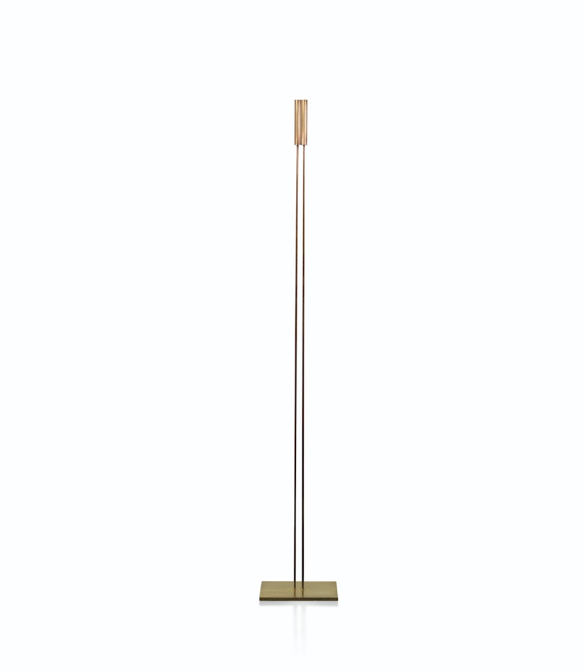 Two Rod Tonal with Cattail Tops (Sonambient Sculpture) by Harry Bertoia