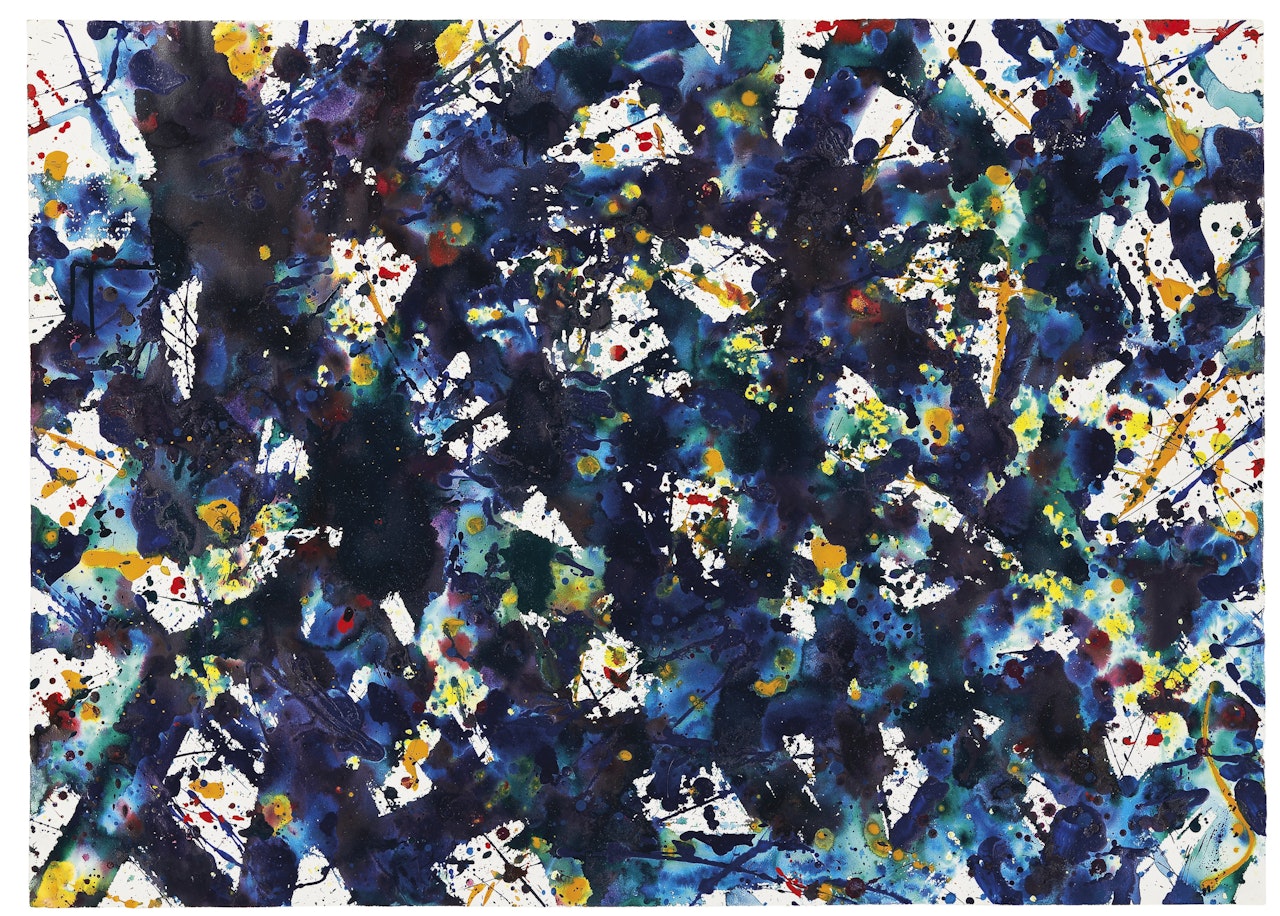 Untitled by Sam Francis