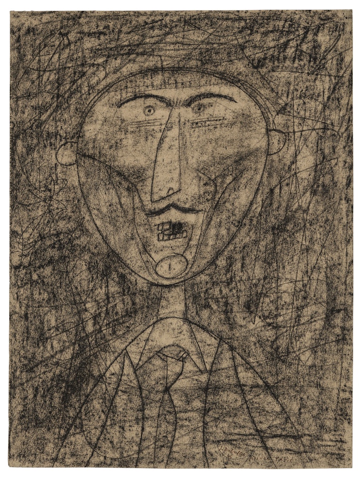 Michel Tapié Condottiere by Jean Dubuffet
