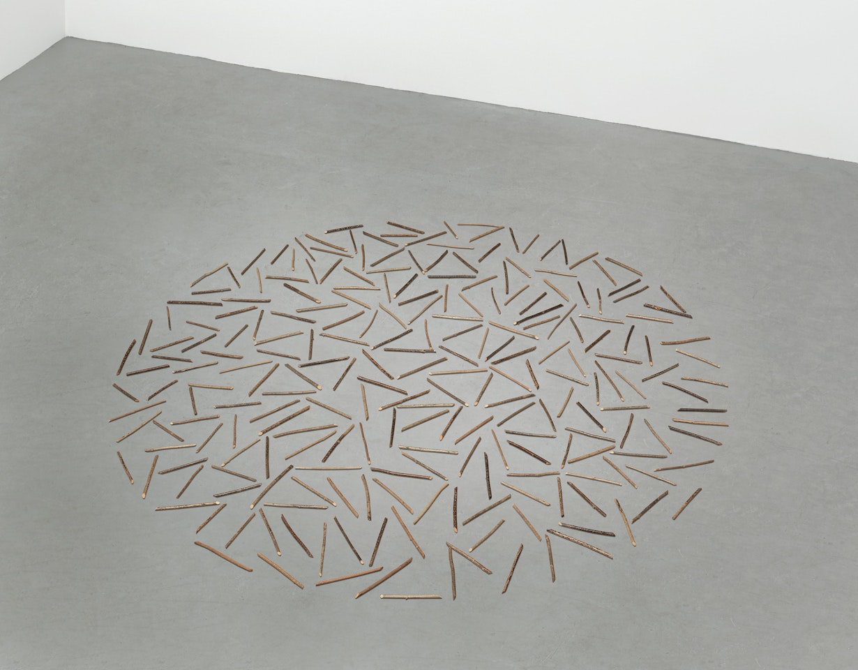 Stick Circle by Richard Long