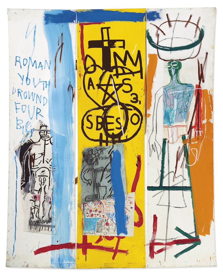 Four Big by Jean-Michel Basquiat