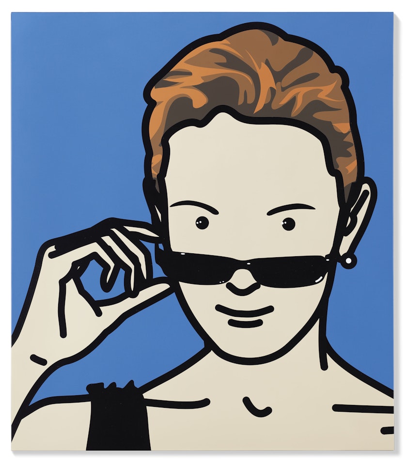 Monique - businesswoman-housewife 08 by Julian Opie