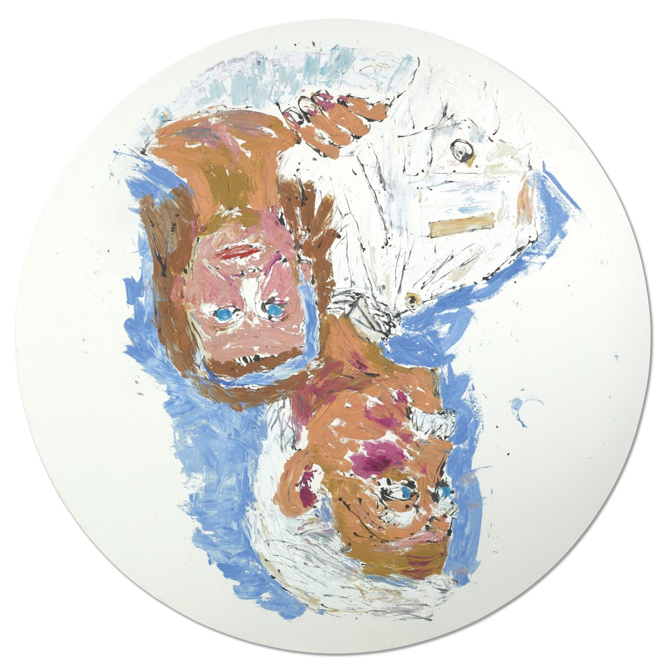 Angst (Korzhev) (Fear (Korzhev)) by Georg Baselitz