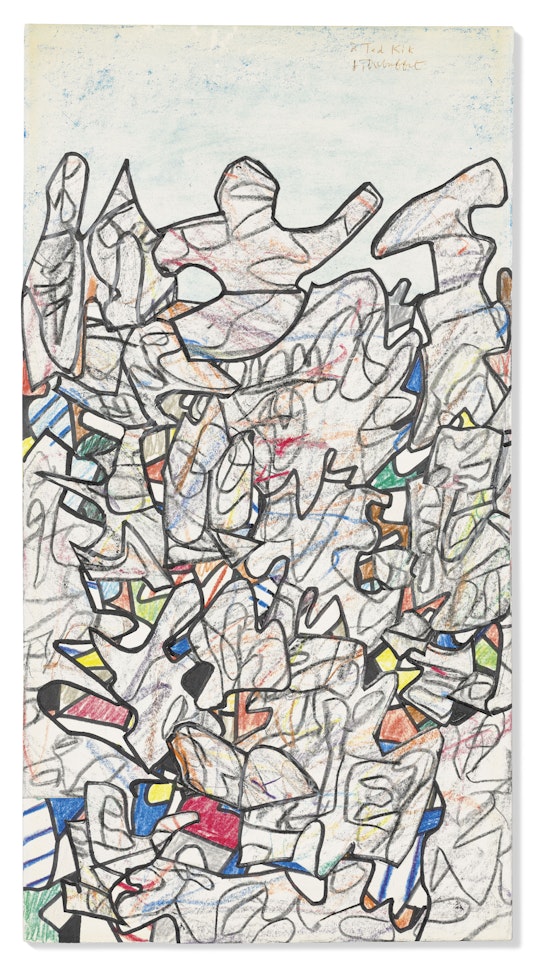 Paysage (Landscape) by Jean Dubuffet