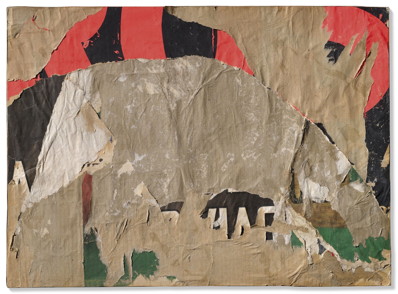 Untitled by Mimmo Rotella