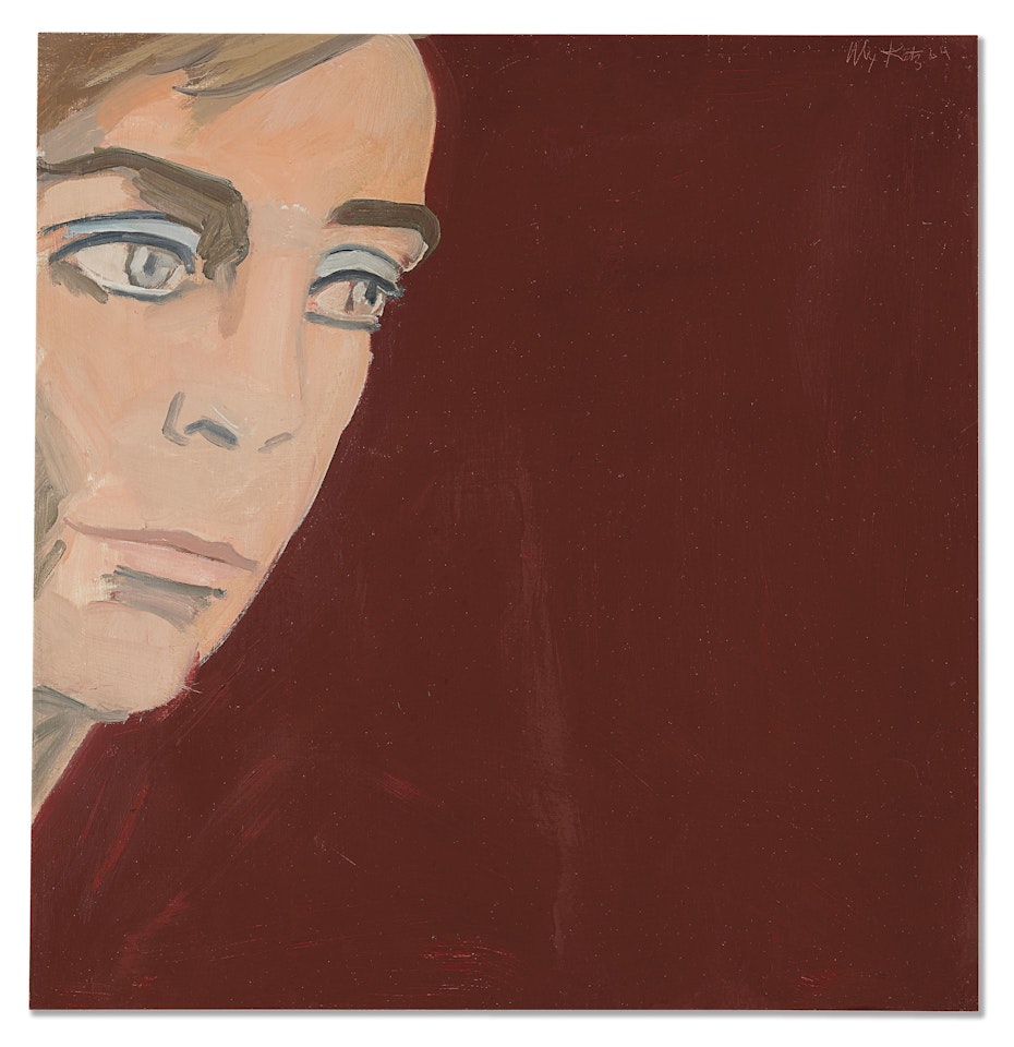 Paul Taylor (Study) by Alex Katz