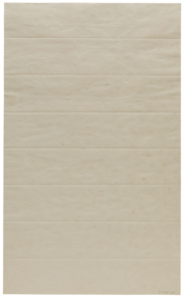 Folded Paper by Sol LeWitt