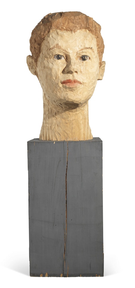 Männlicher Kopf (Man's Head) by Stephan Balkenhol