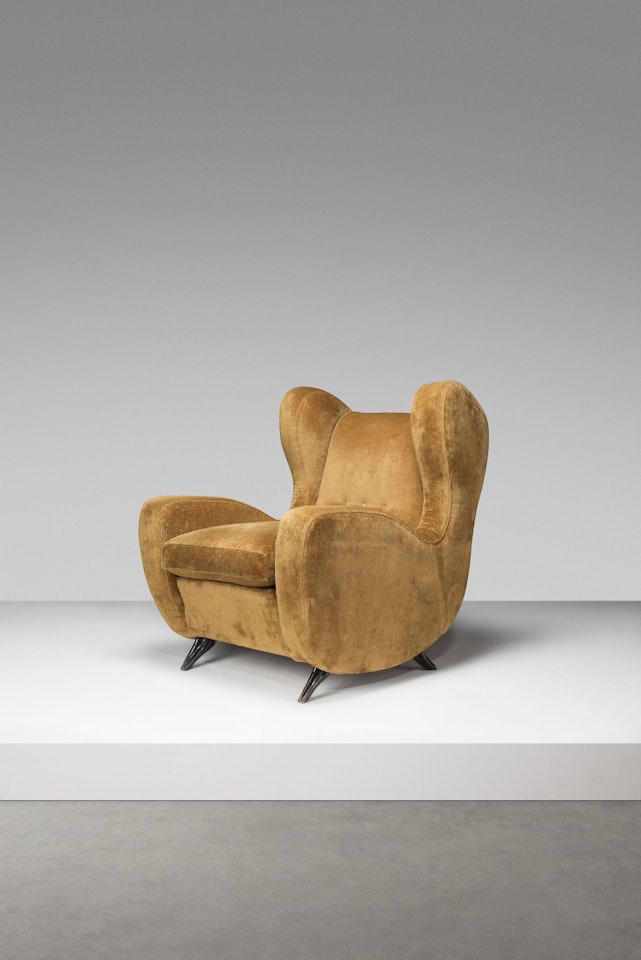 An important armchair, designed for the Franca &amp;, Guglielmo Minola House by Carlo Mollino
