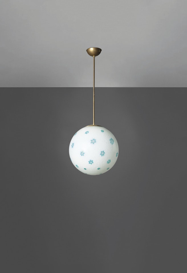 A 'STELLE' CEILING LIGHT, MODEL NO. 5258 by Carlo Scarpa