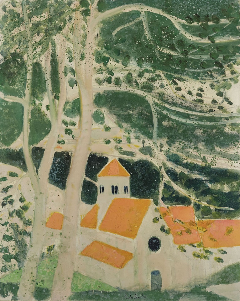 Église de Saint-Gilles by André Brasilier