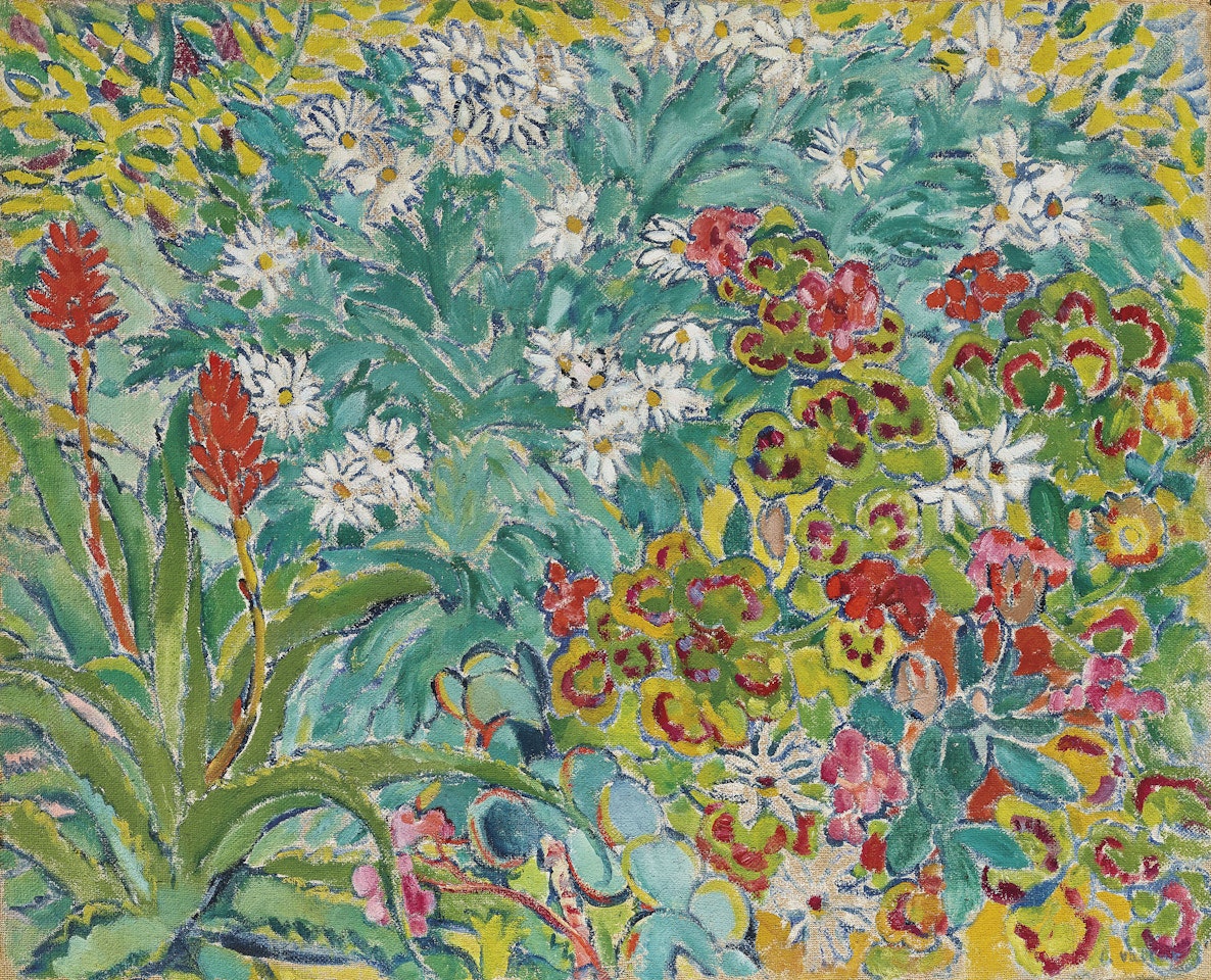 Parterre de fleurs by Louis Valtat