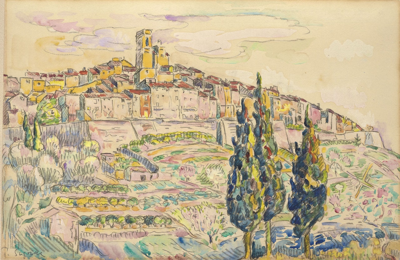 Saint-Paul by Paul Signac