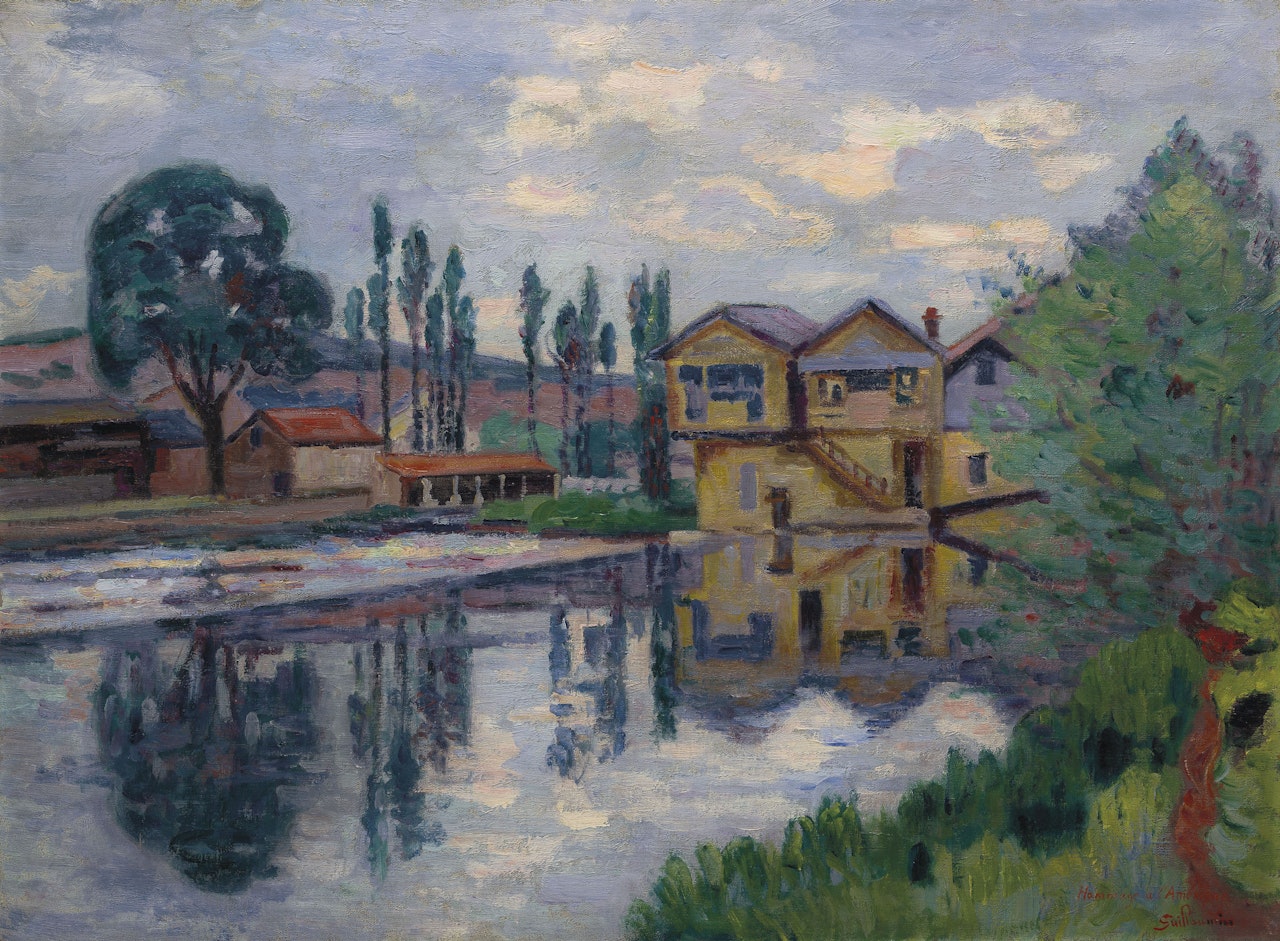La scierie de Poitiers by Armand Guillaumin