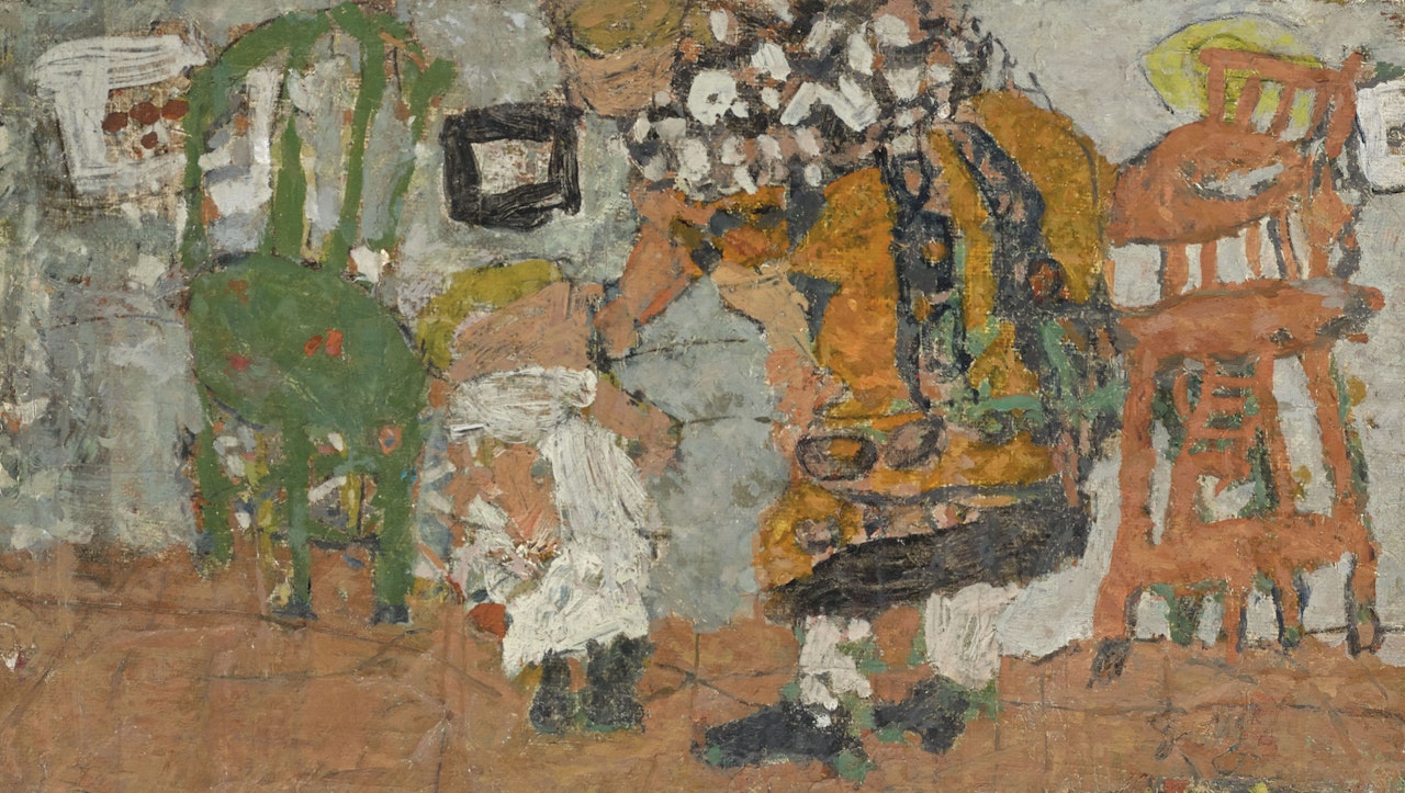 Mère et enfant by Jean Pougny