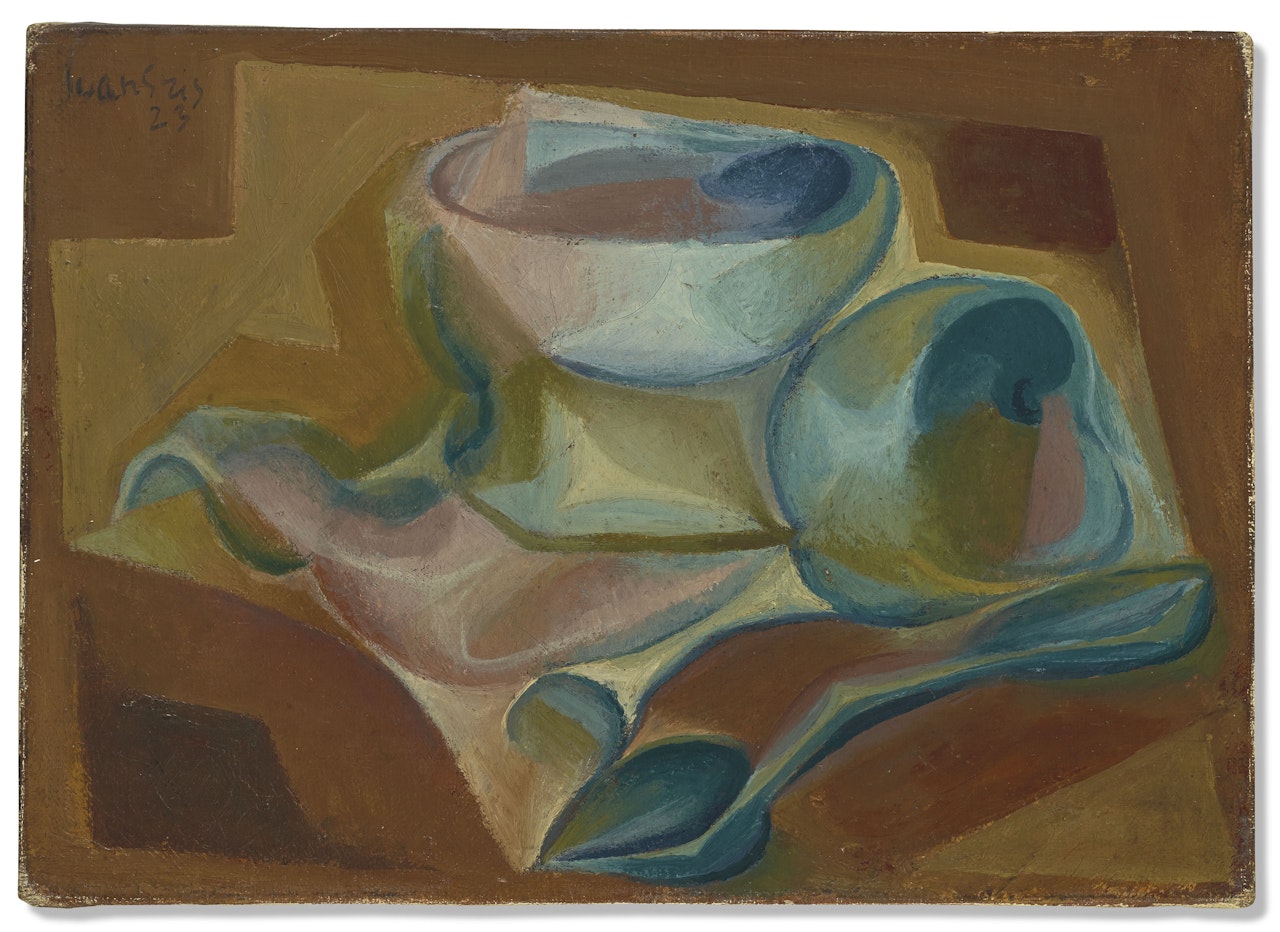 Bol et pomme by Juan Gris