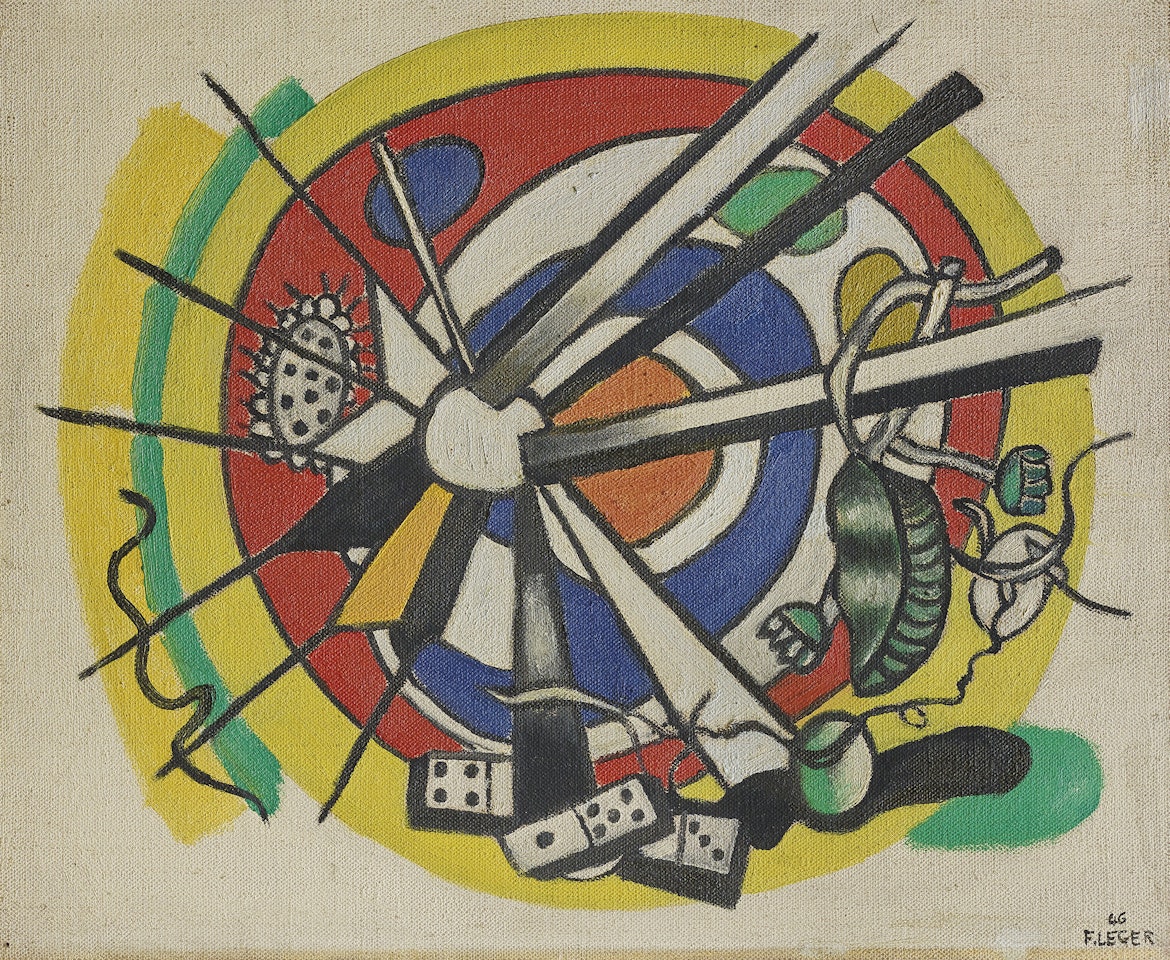 Le Disque polychrome by Fernand Leger
