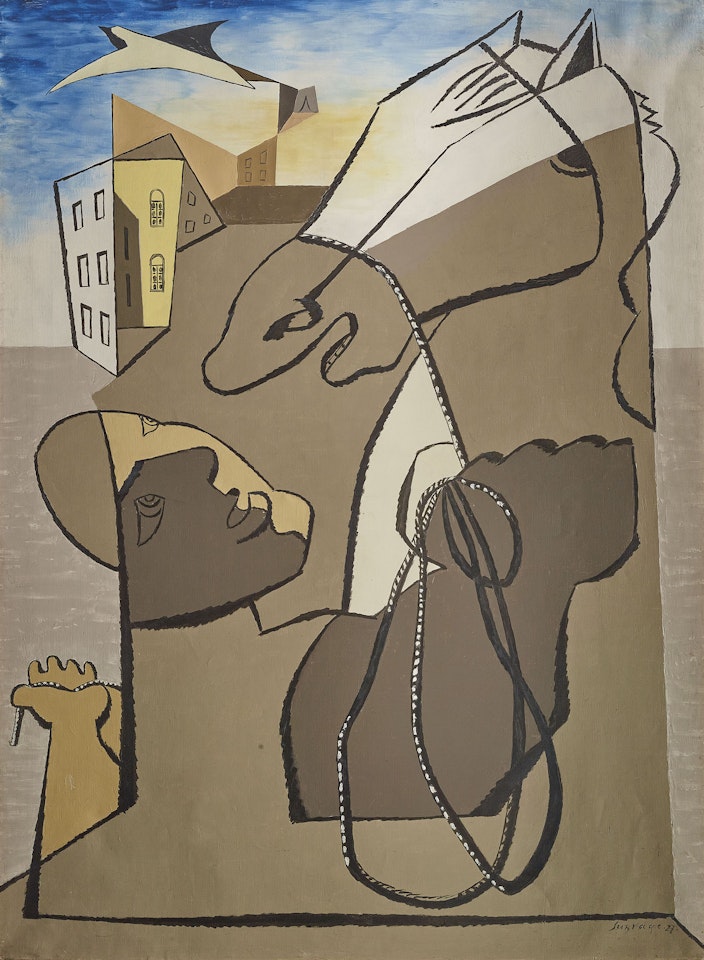 Le Cheval by Leopold Survage