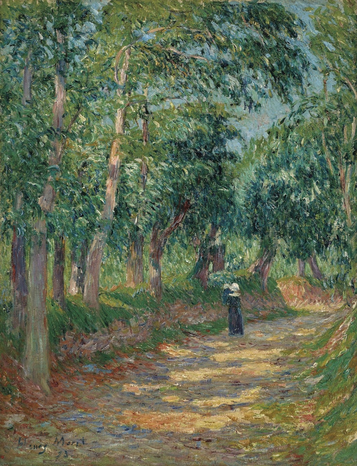 Chemin creux à Pont-Aven by Henry Moret