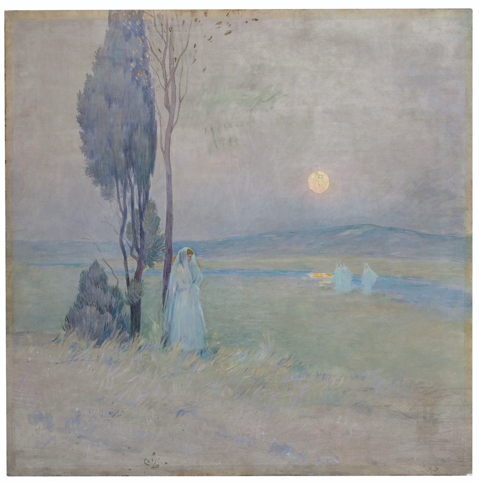 La communiante by Henri Le Sidaner