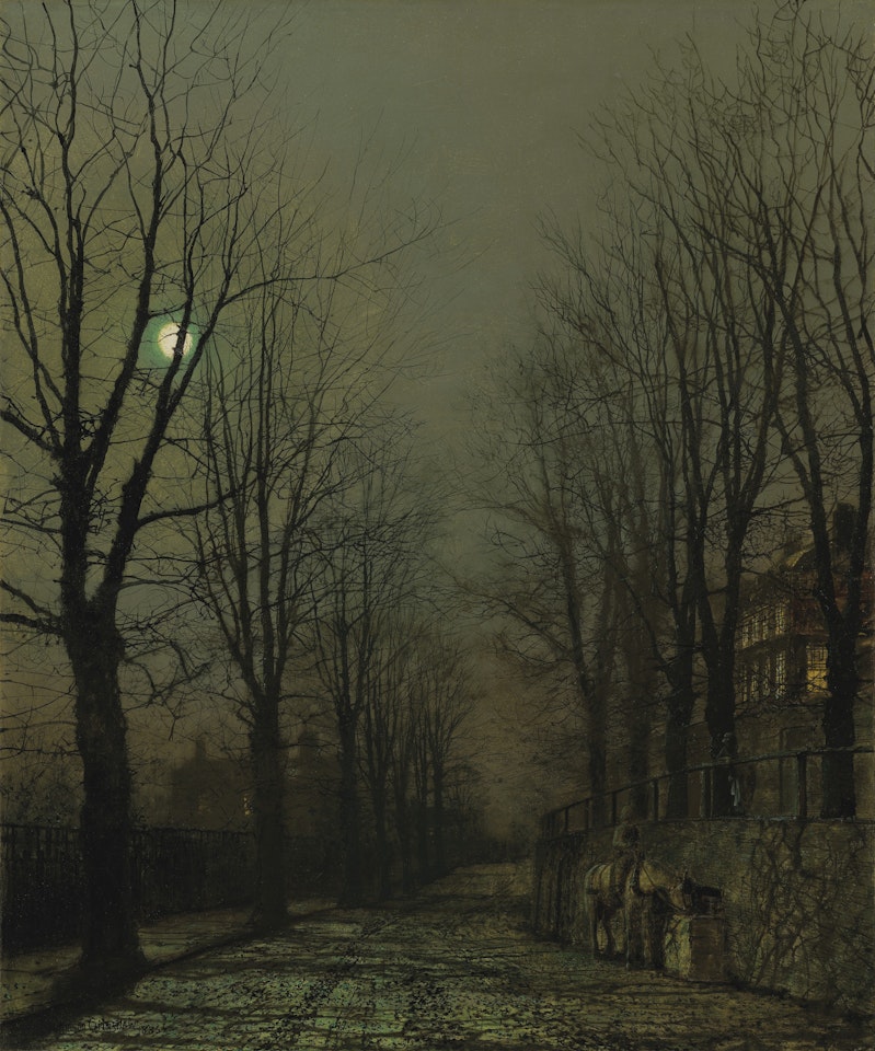 Moonlight and Shadow by John Atkinson Grimshaw