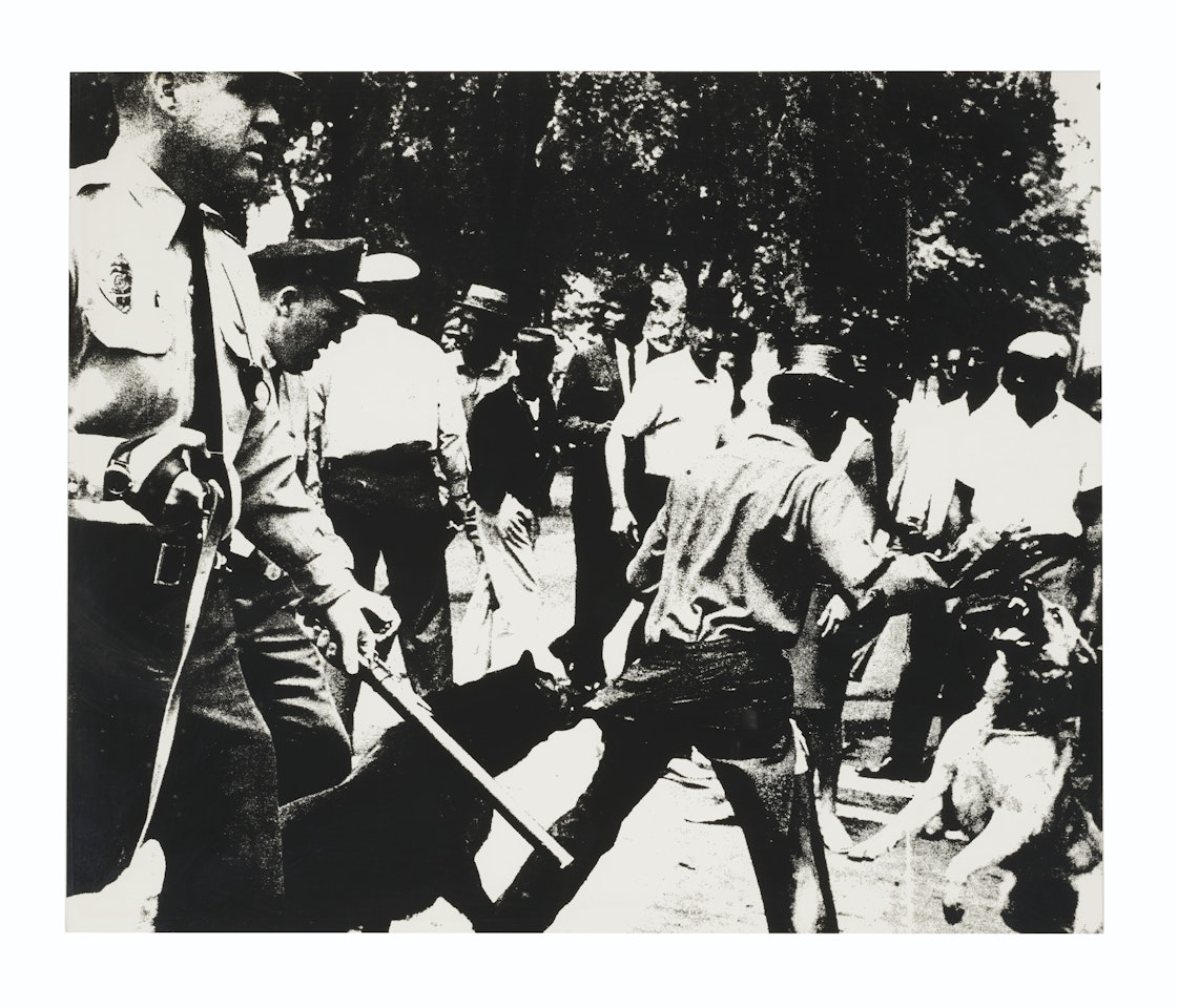 Birmingham Race Riot, from Ten Works by Ten Painters by Andy Warhol