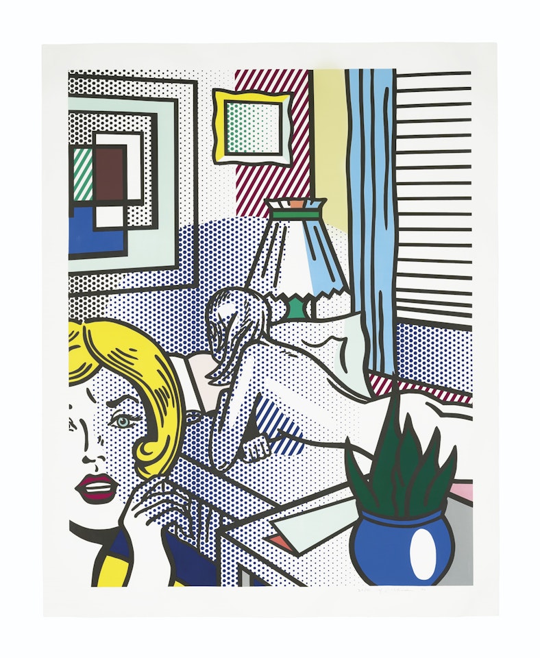 Roommates, from Nude Series by Roy Lichtenstein