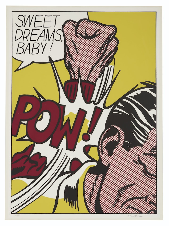 Sweet Dreams Baby!, from 11 Pop Artists Portfolio, Volume III by Roy Lichtenstein