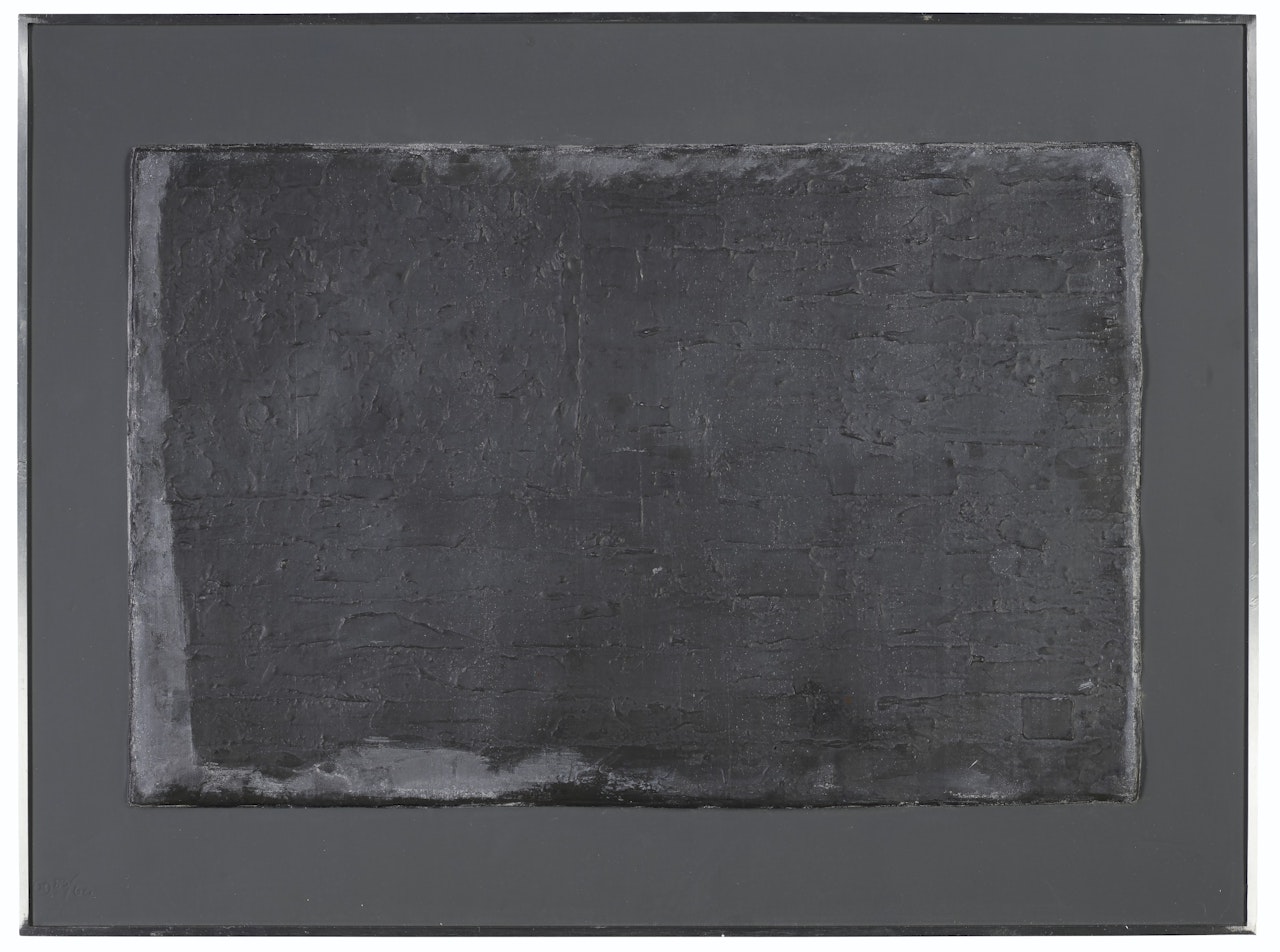 Flag, from Lead Reliefs by Jasper Johns