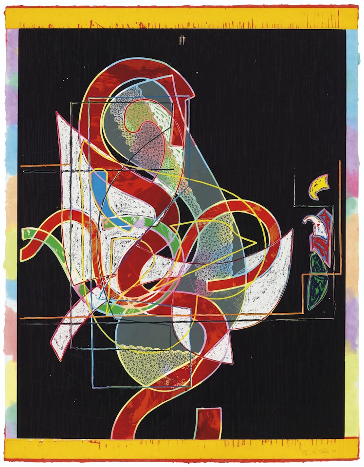 Pergusa Three, from Circuits by Frank Stella