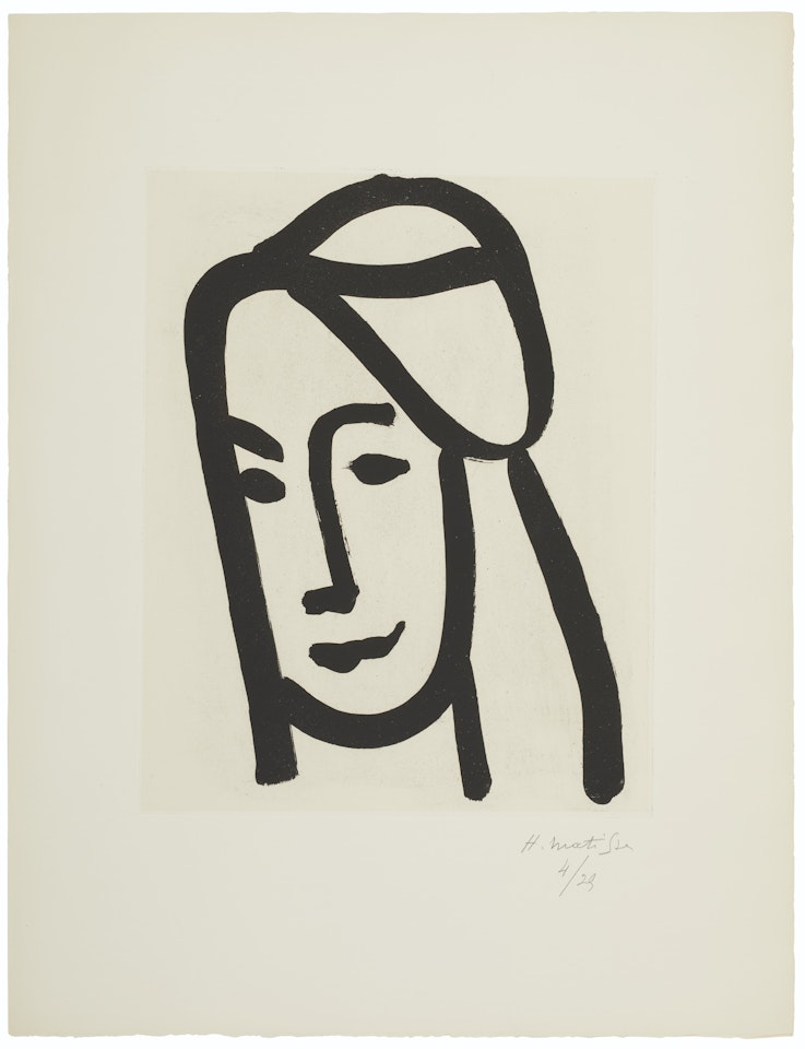 Bédouine au long visage by Henri Matisse