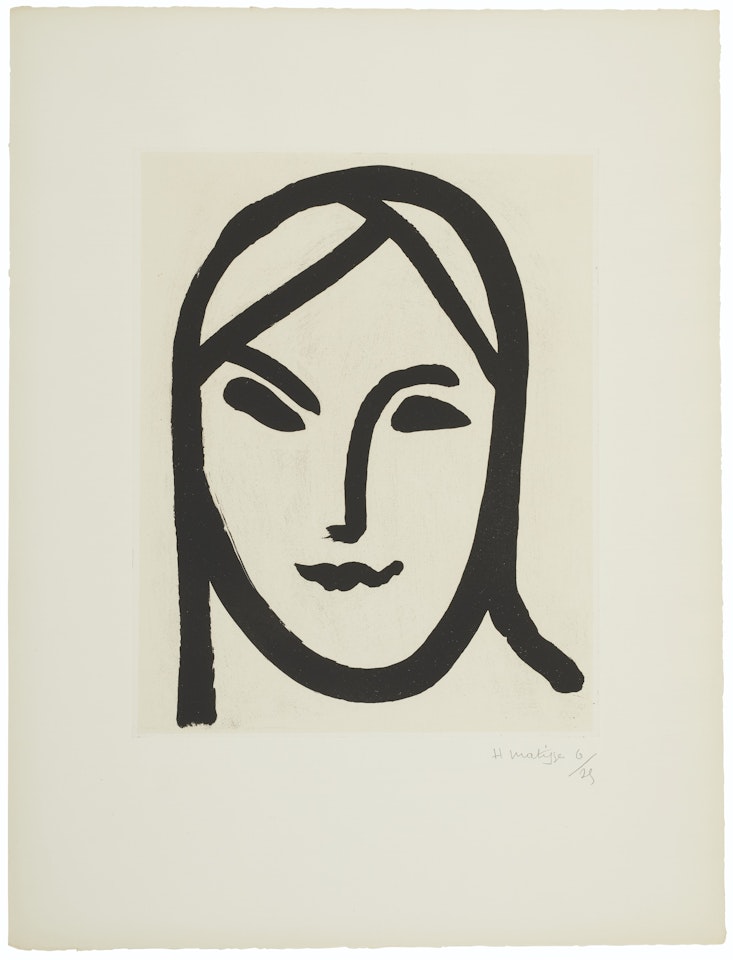 Bédouine. Figure aux bandeaux by Henri Matisse