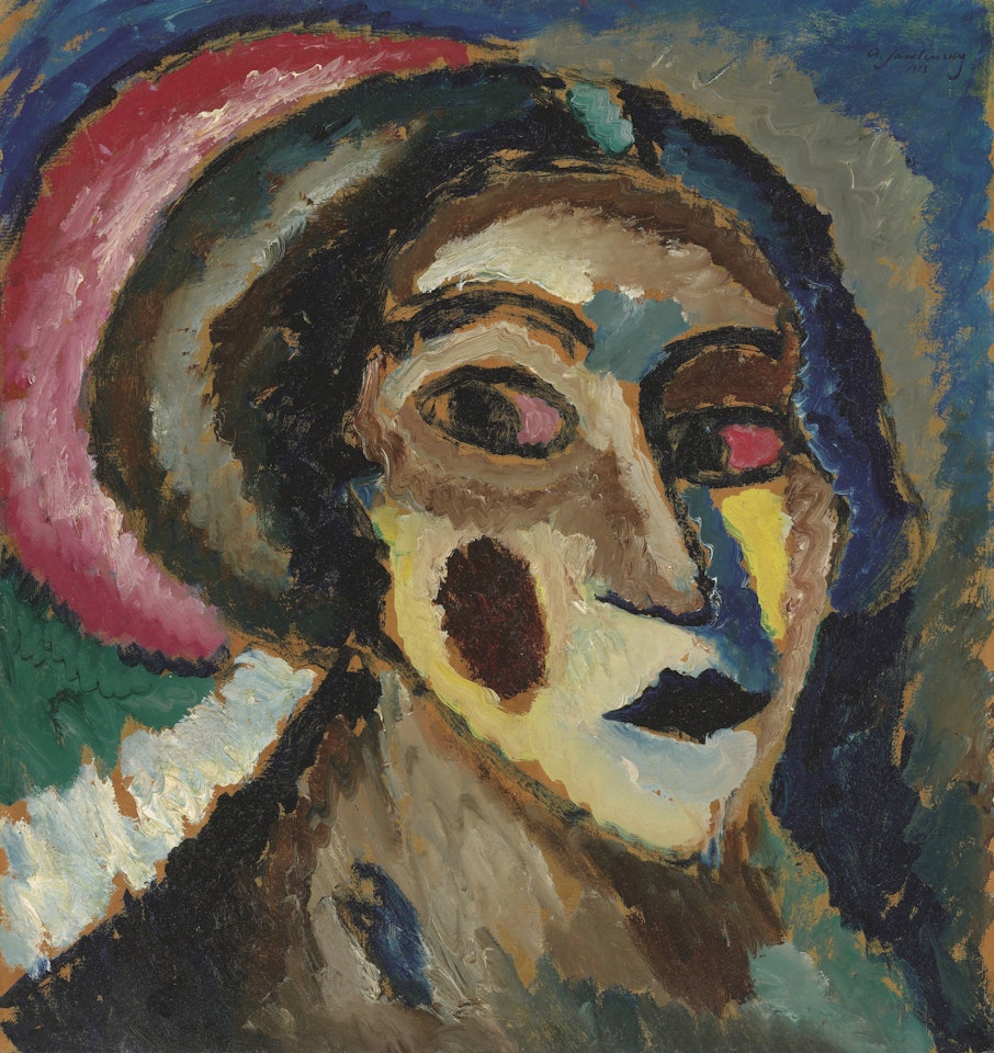 Die Griechin by Alexej von Jawlensky