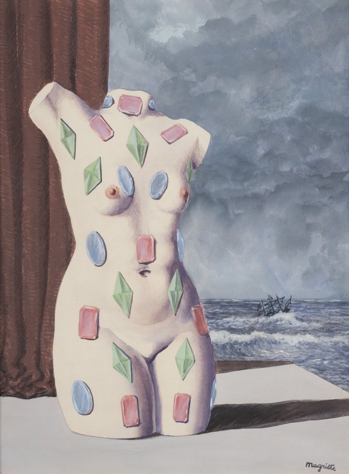 La goutte d'eau by René Magritte