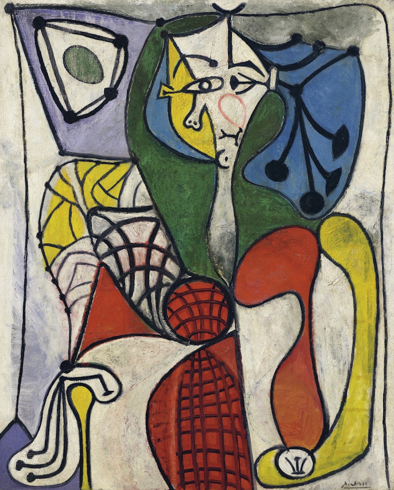 Femme dans un fauteuil (Françoise) by Pablo Picasso
