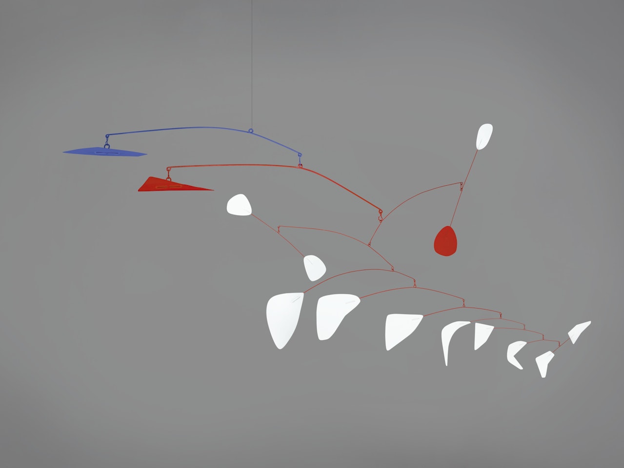 Red, Blue and White by Alexander Calder