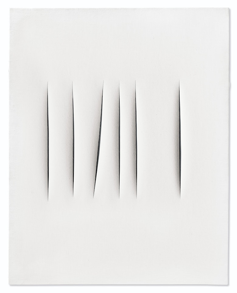 Concetto spaziale, Attese by Lucio Fontana