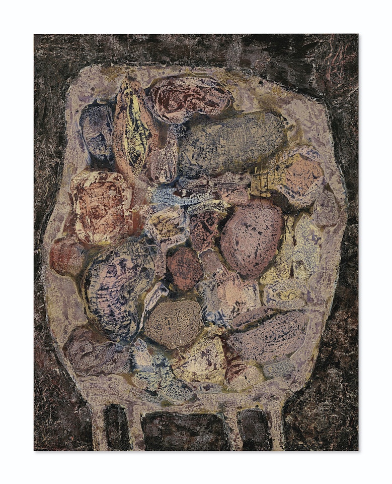 Table aux pièces d’histoire naturelle by Jean Dubuffet