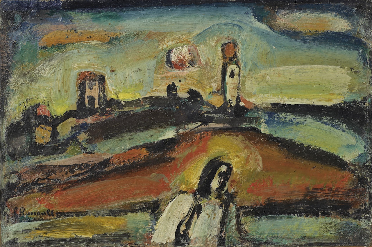 Paysage oriental by Georges Rouault