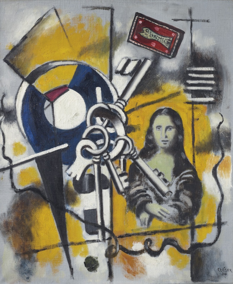 La joconde aux clés (1er état) by Fernand Leger