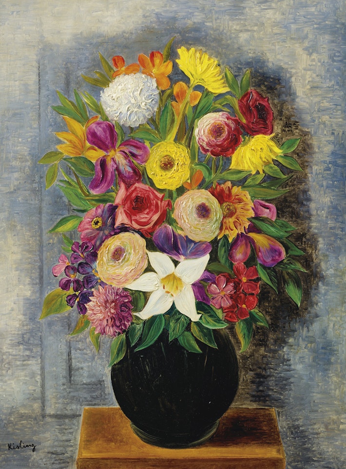 Fleurs by Moïse Kisling