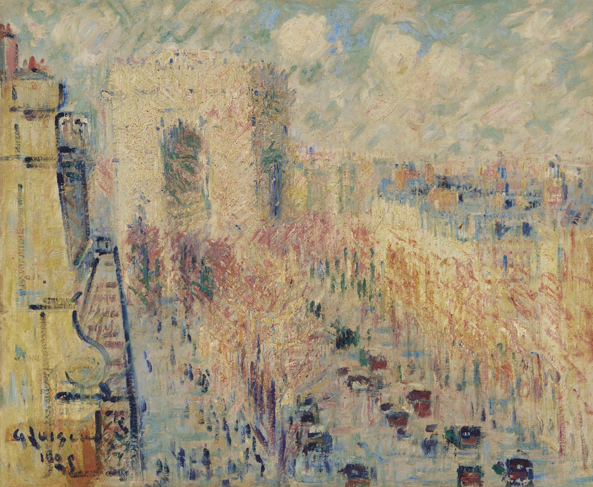 L'Arc de Triomphe by Gustave Loiseau
