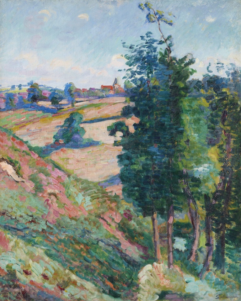 Le village de Crozant by Armand Guillaumin