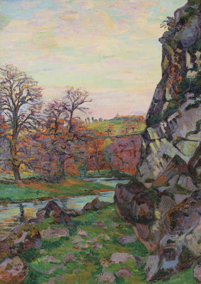 Le rocher de Génetin by Armand Guillaumin